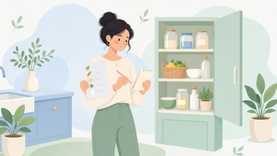 レシピの必要量と在庫を照合して足りないものだけ買う