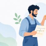 配線の色の照合をイメージしたイラスト