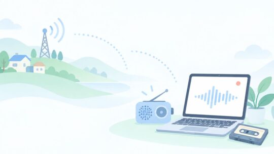 故郷のラジオ番組を録音したい？エリア外の局を残す方法