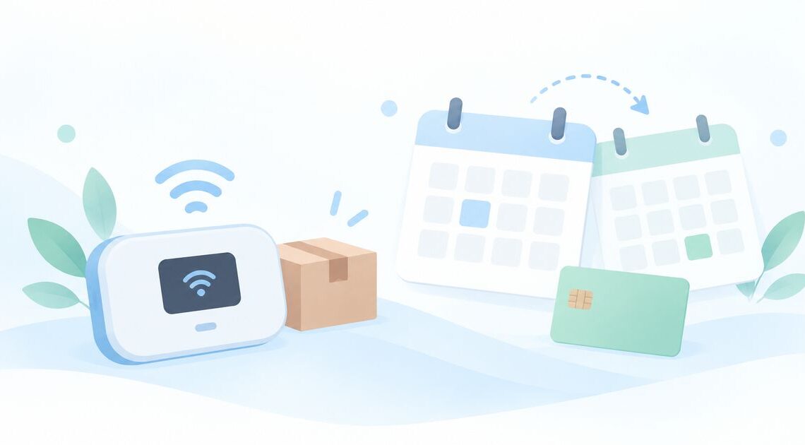 レンタルルーターは当月から？翌月から？決済日の違いと選び方