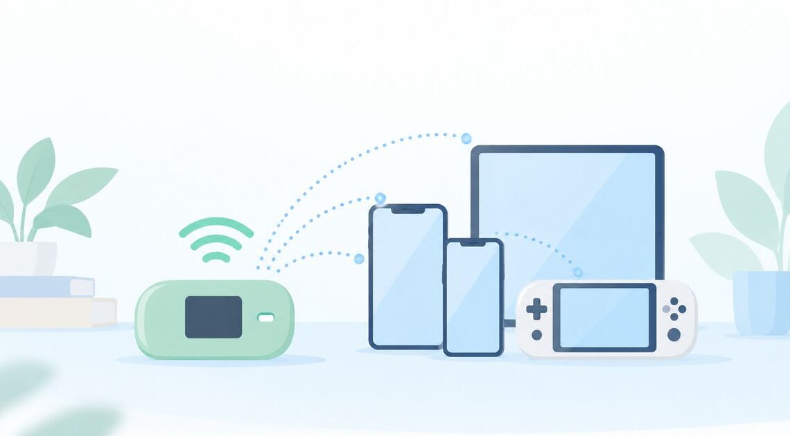 家族みんなでつなげる?レンタルWiFiの接続台数を確かめる方法