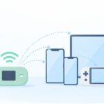 家族みんなでつなげるをイメージしたイラスト