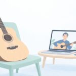 昔弾いていたギターを再開したいをイメージしたイラスト