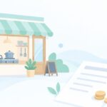 お店のプロパンガス代が高いをイメージしたイラスト