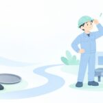 飲食店の仕事を辞めて工場で働きたいをイメージしたイラスト