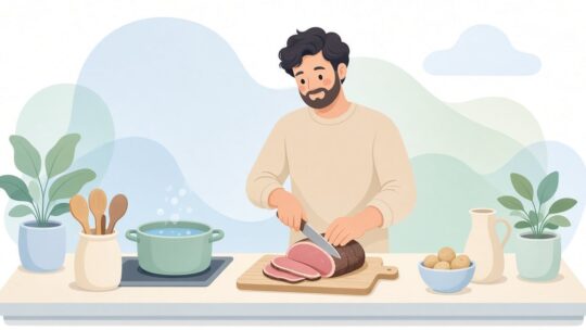 牛かたまり肉でローストビーフを作る方法｜電子レンジと湯せんの基本手順