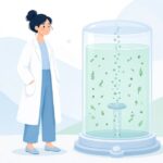 ワムシ培養槽をイメージしたイラスト