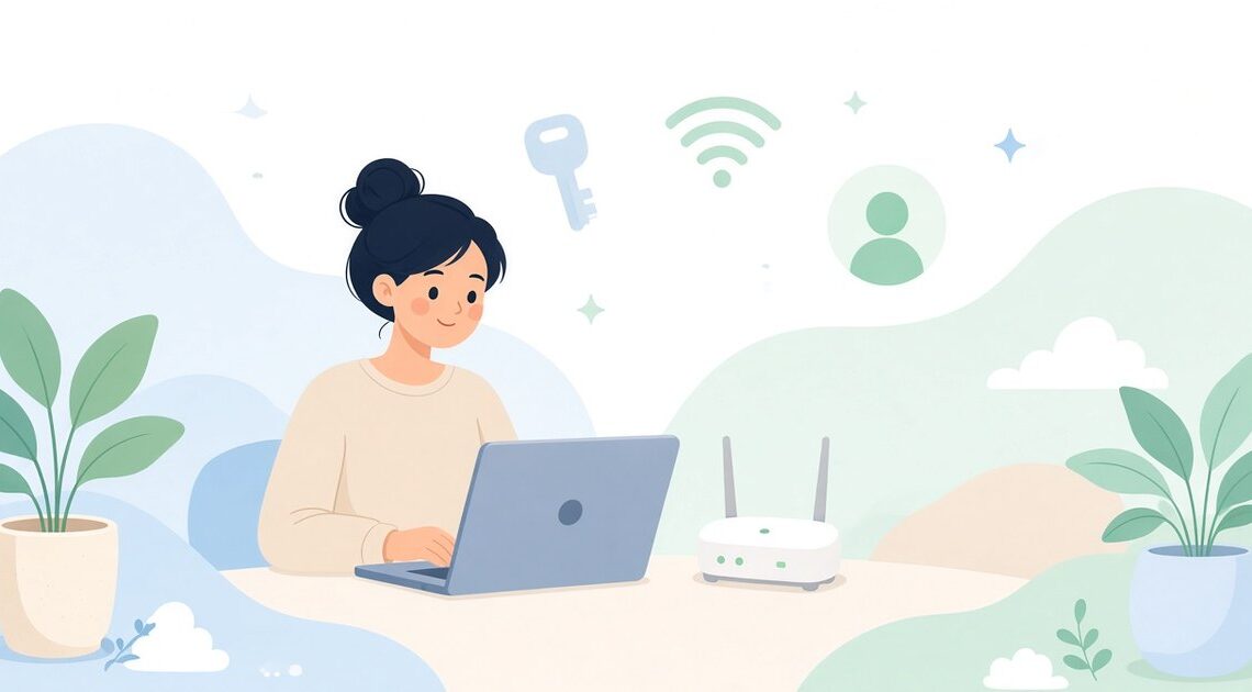 ルーターのゲスト用パスワードを変える方法