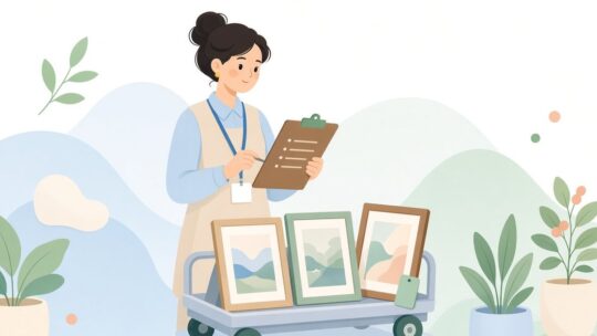 作品の貸出先と返却先を照合して返却先が違う作品だけ出す