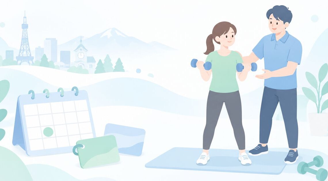 札幌でパーソナルジムを月1回から始めたい?月額制の選び方