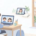 子どもが学校に行けていないをイメージしたイラスト