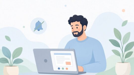 画面共有は見せる資料だけにして、通知を出さない