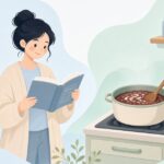製あんの技術書をイメージしたイラスト