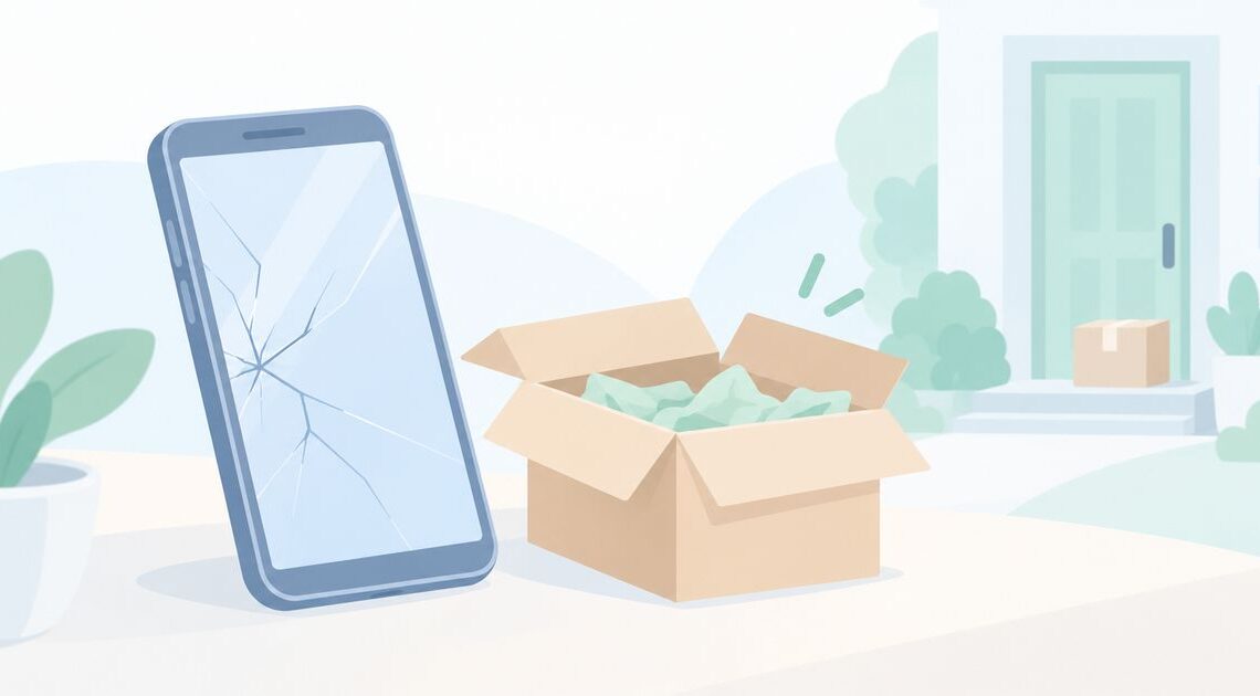画面が割れた古いスマホは売れる？家から出ずに手放す方法