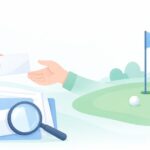 ゴルフ会員権を売るにはをイメージしたイラスト