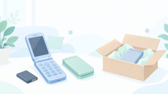 昔のガラケーが家に残っている？捨てずに手放す方法