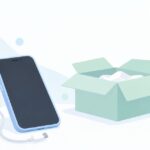 電源が入らない古いスマホは売れるをイメージしたイラスト