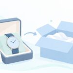 使わなくなったブランドの腕時計、家から売るにはをイメージしたイラスト