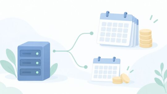サーバーは月払いと年払いどっち？期間で料金を比べる方法