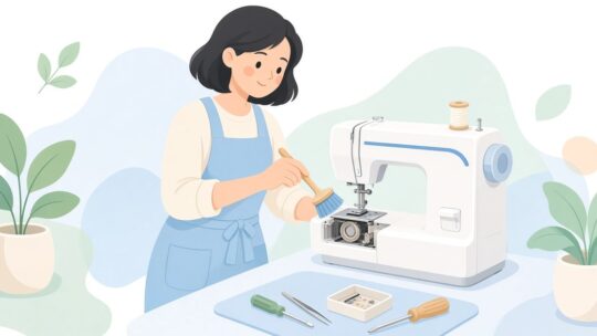 ミシン掃除ブラシおすすめ｜ナイロン毛20本と修理工具セット