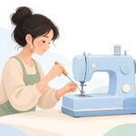 ミシン用針止めネジをイメージしたイラスト