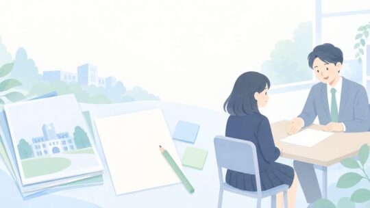 志望理由書が書けない高校生へ　書き始める前の準備と相談先
