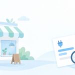 お店の電気代を比べたいをイメージしたイラスト