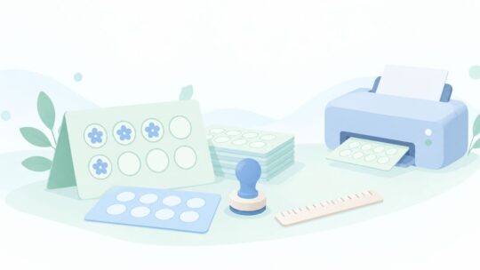 お店のスタンプカードを作りたい？サイズの決め方と印刷の費用