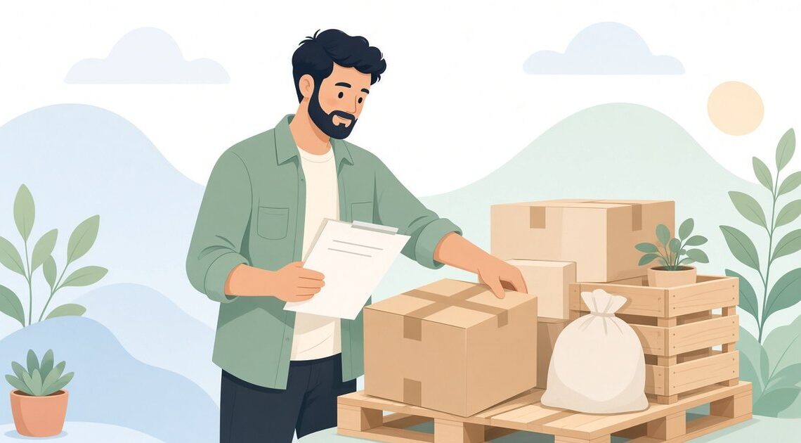 出荷指示の荷姿と実際の荷姿を照合して違う箱だけ出す