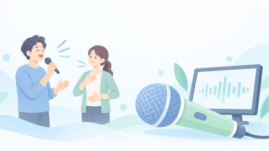 カラオケで上手に歌いたい？自分でできる練習とボイトレの選び方