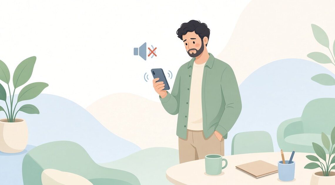 スマホの着信はバイブだけ残す方法