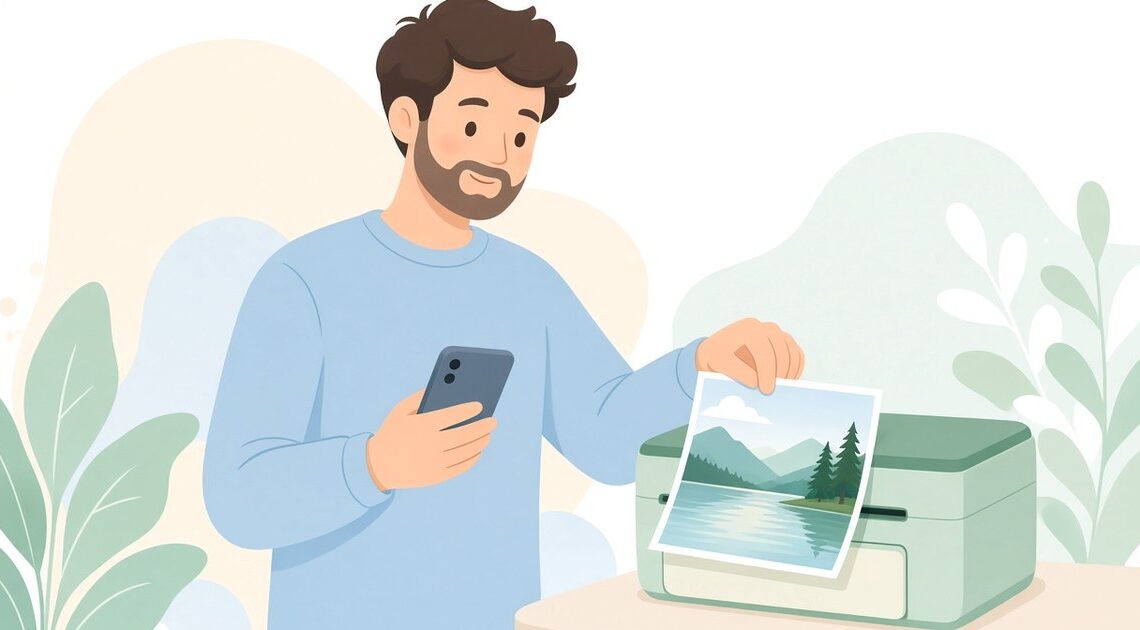 スマホの写真を自宅でプリントするやり方と用紙設定