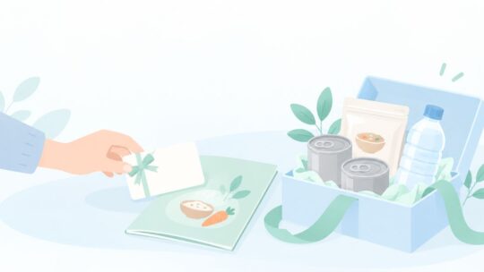 一人暮らしの家族に防災の備えを贈りたい？備蓄食品を選んでもらう方法