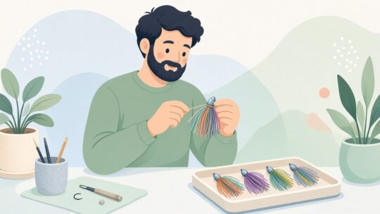 スピナーベイト自作 スカートバンド おすすめ