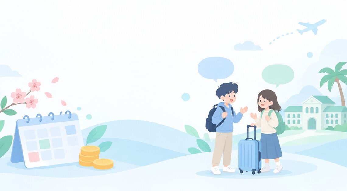 春休みに英語合宿へ行く？期間と費用の選び方