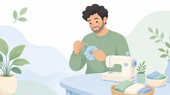 スクエアシュシュの作り方｜型紙作りからゴム通しまでの基本手順