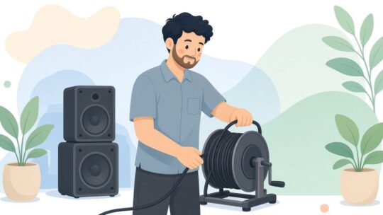 舞台音響スタッフ向け現場ケーブル用ケーブルワインダーおすすめ4選｜対応径・巻き取り容量