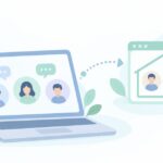 オンラインサロンを始めるにはをイメージしたイラスト