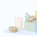 5,000円前後のお返しに迷うをイメージしたイラスト