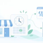 営業時間の変更が大変をイメージしたイラスト