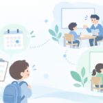 今の塾を変えたいをイメージしたイラスト