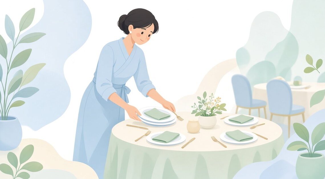 席の配膳数と出席者数を照合して数が違うテーブルだけ直す