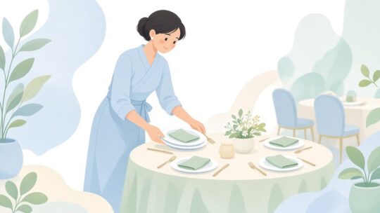 席の配膳数と出席者数を照合して数が違うテーブルだけ直す