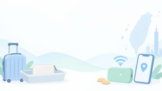 台湾旅行のネットはどうする？WiFiレンタルの選び方と総額