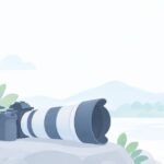 高い望遠レンズを買う前に試すにはをイメージしたイラスト