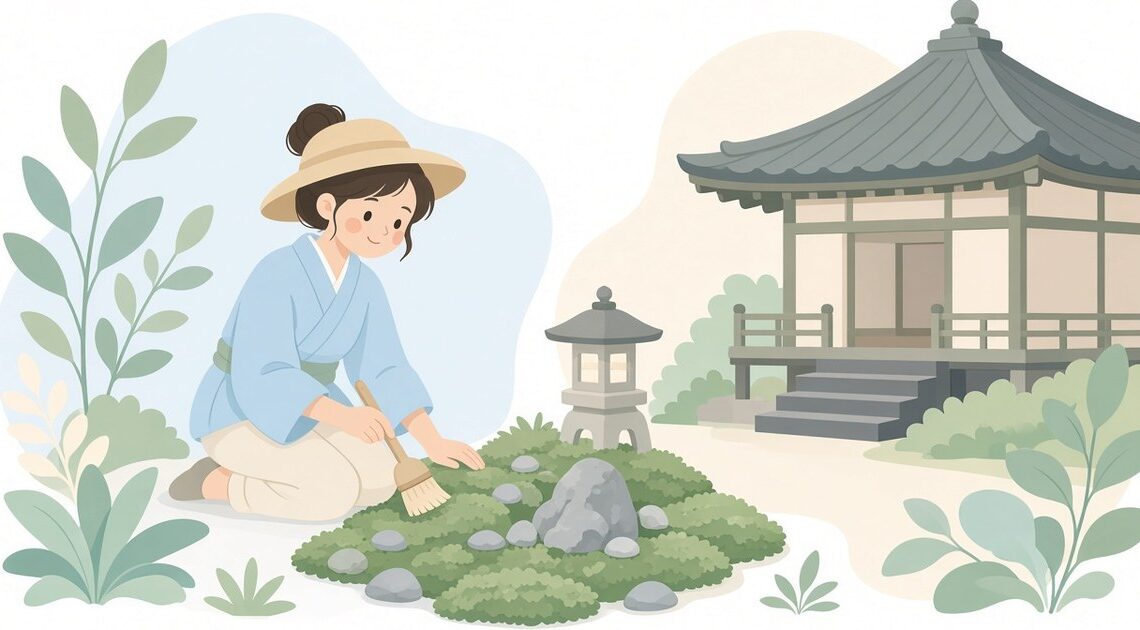 寺社庭園管理人向け苔取りブラシおすすめ｜毛の硬さ・幅とBA725の用途