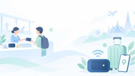 タイ旅行のネットはどうする？WiFiレンタルの受け取り方と総額