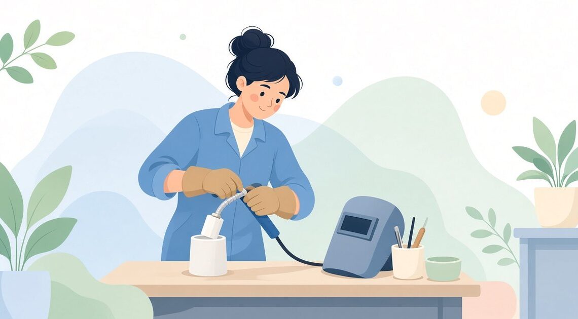 TIGトーチ用セラミックノズル 比較