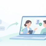 マッチングアプリに疲れたをイメージしたイラスト