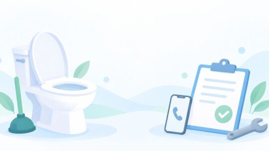 トイレがつまった？出張で直してもらう前に料金を確かめる方法